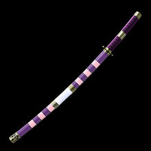 Load image into Gallery viewer, One Piece Luffy Nidai Kitetsu Real Steel Katana