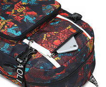 Load image into Gallery viewer, Naruto Backpack - Akatsuki Cloud & Itachi Sharingan School Bag with USB Port (8 Designs)