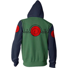 Load image into Gallery viewer, Harajuku-style Naruto Zipper Hoodie Sweatshirt