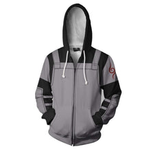 Load image into Gallery viewer, Harajuku-style Naruto Zipper Hoodie Sweatshirt