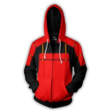 Load image into Gallery viewer, Harajuku-style Naruto Zipper Hoodie Sweatshirt