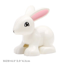 Load image into Gallery viewer, Big Size Farm Animals Building Blocks Set: Cat, Dog, Pig, Rabbit Models for Kid's Educational Play
