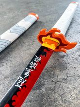 Load image into Gallery viewer, Demon Slayer: Kimetsu no Yaiba Kyojuro Rengoku Real Steel Katana