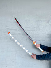 Load image into Gallery viewer, Demon Slayer: Kimetsu no Yaiba Kyojuro Rengoku Real Steel Katana