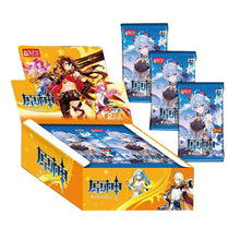 Load image into Gallery viewer, Game Anime Genshin Impact Collectible Metal Cards CP SSP SP PR UR SLR