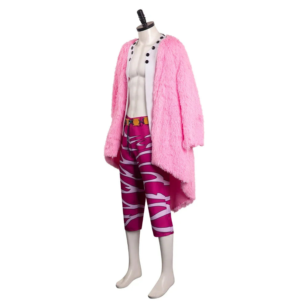 One Piece Donquixote Doflamingo Cosplay Costume – The Anime Supply