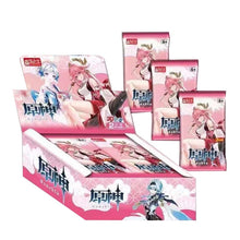 Load image into Gallery viewer, Game Anime Genshin Impact Collectible Metal Cards CP SSP SP PR UR SLR