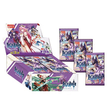 Load image into Gallery viewer, Game Anime Genshin Impact Collectible Metal Cards CP SSP SP PR UR SLR