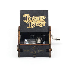 Load image into Gallery viewer, Magical Hand-Cranked Wooden Music Box: Harry Potter & Other Films