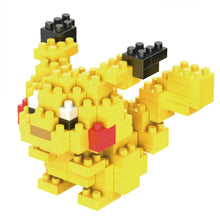 Load image into Gallery viewer, DIY Pokemon Building Blocks Featuring Pikachu, Charizard, Eevee, and Mewtwo