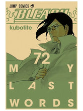 Load image into Gallery viewer, Bleach Retro Manga Cover Canvas Poster