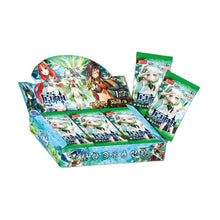 Load image into Gallery viewer, Game Anime Genshin Impact Collectible Metal Cards CP SSP SP PR UR SLR