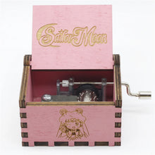 Load image into Gallery viewer, Magical Hand-Cranked Wooden Music Box: Harry Potter & Other Films