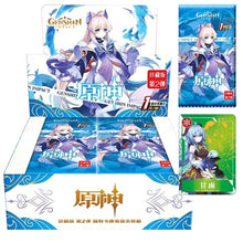 Load image into Gallery viewer, Game Anime Genshin Impact Collectible Metal Cards CP SSP SP PR UR SLR