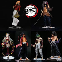 Load image into Gallery viewer, Demon Slayer Action Figures - Kimetsu no Yaiba Collectible Set | Daki, Kokushibo & Inosuke PVC Models