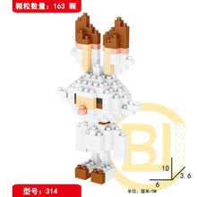 Load image into Gallery viewer, DIY Pokemon Building Blocks Featuring Pikachu, Charizard, Eevee, and Mewtwo