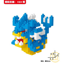 Load image into Gallery viewer, DIY Pokemon Building Blocks Featuring Pikachu, Charizard, Eevee, and Mewtwo