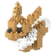 Load image into Gallery viewer, DIY Pokemon Building Blocks Featuring Pikachu, Charizard, Eevee, and Mewtwo