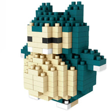 Load image into Gallery viewer, DIY Pokemon Building Blocks Featuring Pikachu, Charizard, Eevee, and Mewtwo