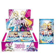 Load image into Gallery viewer, Game Anime Genshin Impact Collectible Metal Cards CP SSP SP PR UR SLR