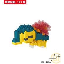Load image into Gallery viewer, DIY Pokemon Building Blocks Featuring Pikachu, Charizard, Eevee, and Mewtwo