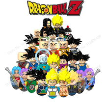 Load image into Gallery viewer, Dragon Ball Building Blocks Showcasing Goku, Vegeta and Other Characters