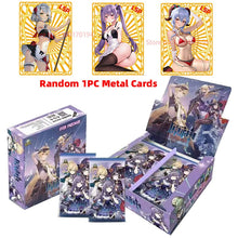 Load image into Gallery viewer, Game Anime Genshin Impact Collectible Metal Cards CP SSP SP PR UR SLR