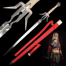Load image into Gallery viewer, The Witcher 3 Ciri Real Steel Sword