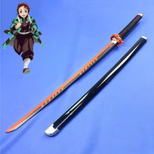 Load image into Gallery viewer, 104cm Demon Slayer Swords Set