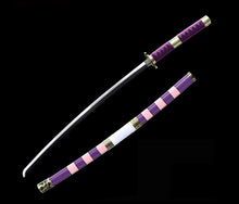 Load image into Gallery viewer, One Piece Roronoa Zoro Sandai Kitetsu Sword (Purple Version) For Cosplay