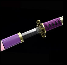 Load image into Gallery viewer, One Piece Roronoa Zoro Sandai Kitetsu Sword (Purple Version) For Cosplay