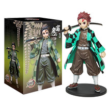 Load image into Gallery viewer, Demon Slayer Figure Kamado Tanjiro Agatsuma Zenitsu Nezuko Kamado PVC Model Toys