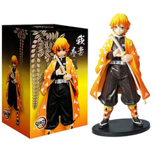 Load image into Gallery viewer, Demon Slayer Figure Kamado Tanjiro Agatsuma Zenitsu Nezuko Kamado PVC Model Toys