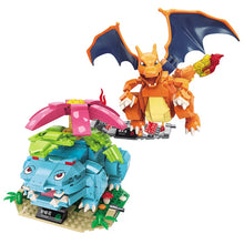 Load image into Gallery viewer, 2022 Pokemon Pikachu Mewtwo Charizard Venusaur Building Blocks Toy