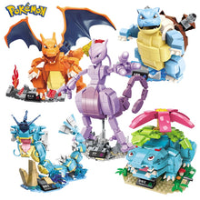 Load image into Gallery viewer, 2022 Pokemon Pikachu Mewtwo Charizard Venusaur Building Blocks Toy
