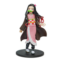 Load image into Gallery viewer, Demon Slayer Figure Kamado Tanjiro Agatsuma Zenitsu Nezuko Kamado PVC Model Toys