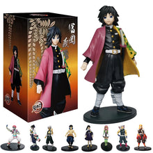 Load image into Gallery viewer, Demon Slayer Figure Kamado Tanjiro Agatsuma Zenitsu Nezuko Kamado PVC Model Toys