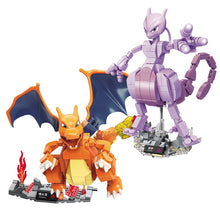 Load image into Gallery viewer, 2022 Pokemon Pikachu Mewtwo Charizard Venusaur Building Blocks Toy