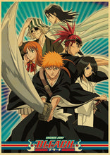 Load image into Gallery viewer, Anime Bleach Poster Kraft Paper For Room & Wall Decor
