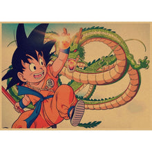 Load image into Gallery viewer, 42cm Dragon Ball Son Goku Retro Poster 40 Styles