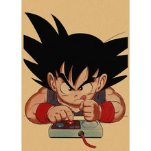 Load image into Gallery viewer, 42cm Dragon Ball Son Goku Retro Poster 40 Styles
