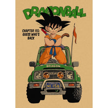 Load image into Gallery viewer, 42cm Dragon Ball Son Goku Retro Poster 40 Styles