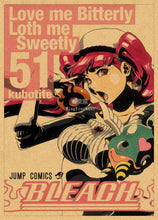 Load image into Gallery viewer, Bleach Retro Style Kraft Paper Poster