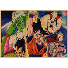 Load image into Gallery viewer, 42cm Dragon Ball Son Goku Retro Poster 40 Styles
