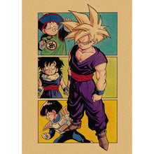 Load image into Gallery viewer, 42cm Dragon Ball Son Goku Retro Poster 40 Styles