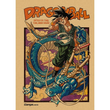 Load image into Gallery viewer, 42cm Dragon Ball Son Goku Retro Poster 40 Styles