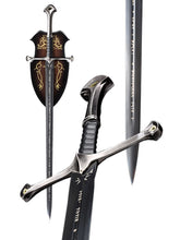 Load image into Gallery viewer, Lord of The Rings Aragorn's Narsil Sword Stainless Steel Blade