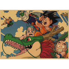 Load image into Gallery viewer, 42cm Dragon Ball Son Goku Retro Poster 40 Styles