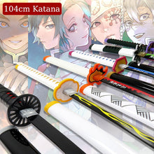 Load image into Gallery viewer, 104cm Demon Slayer Swords Set