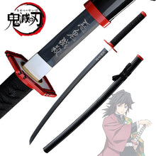 Load image into Gallery viewer, Demon Slayer: Kimetsu no Yaiba Giyu Tomioka Real Steel Katana